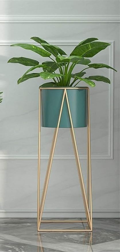 Planer Pot with Stand | Metal Flower Stands Planter for Indoor,Out Door, Pack of 1