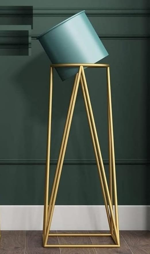 Planer Pot with Stand | Metal Flower Stands Planter for Indoor,Out Door, Pack of 1