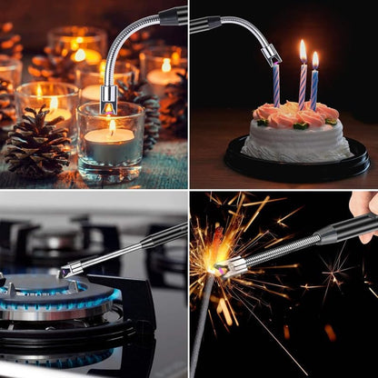 Rechargeable Electric Lighter For Kitchen,Stove,Candle & Diwali with Charging Port